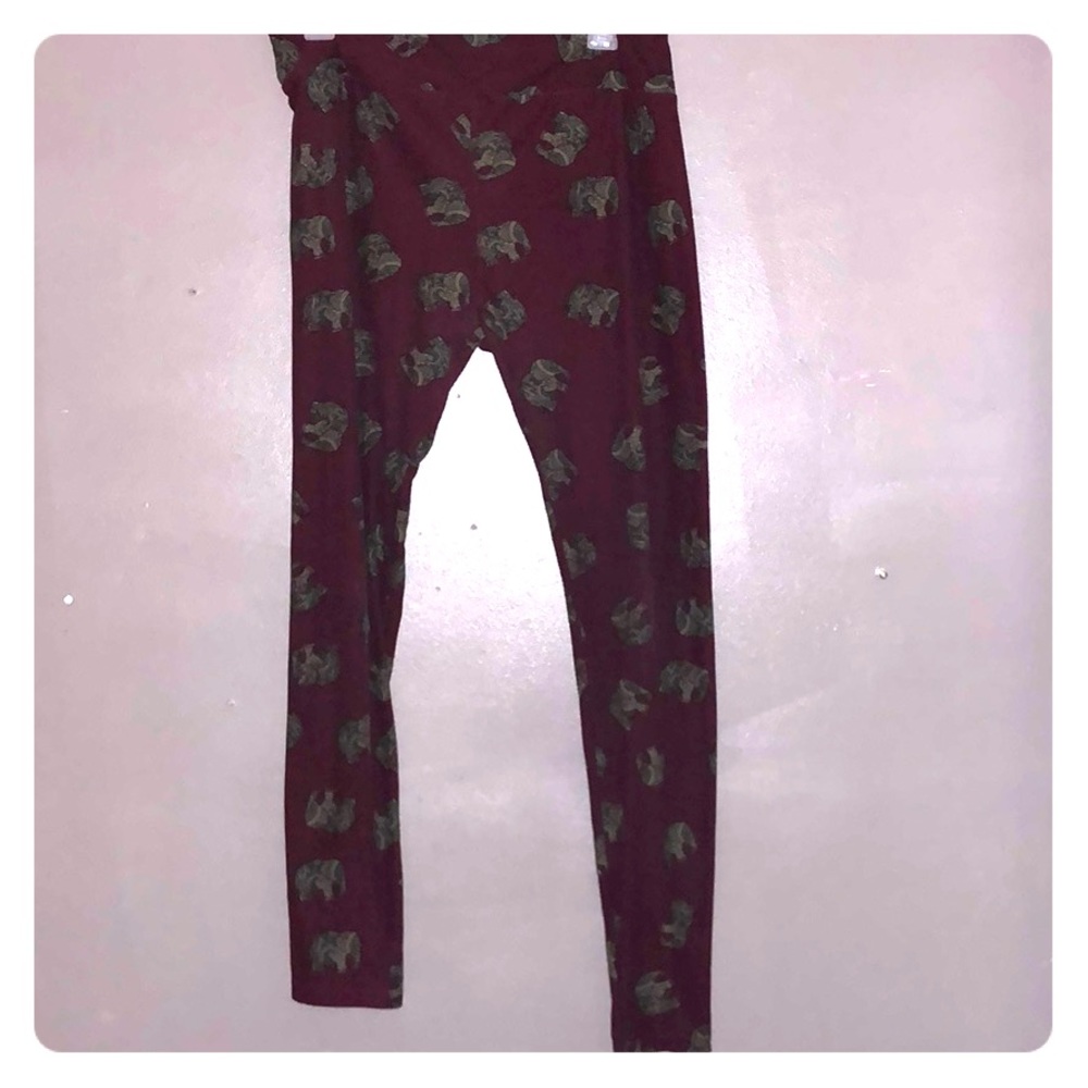 Lularoe Elephant print leggings